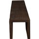 12"W x 12"H x 18'L 3-Sided (U-beam) Sandstone Endurathane Faux Wood Ceiling Beam, Espresso Finish