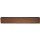 12"W x 12"H x 18'L 3-Sided (U-beam) Sandstone Endurathane Faux Wood Ceiling Beam, Espresso Finish