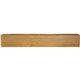 12"W x 12"H x 18'L 3-Sided (U-beam) Sandstone Endurathane Faux Wood Ceiling Beam, Espresso Finish