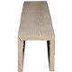 12"W x 12"H x 18'L 3-Sided (U-beam) Sandstone Endurathane Faux Wood Ceiling Beam, Espresso Finish