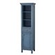 BRANTLEY 19″ X 70″ LINEN CABINET - Harbor Blue Finish