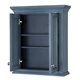 BRANTLEY 24″ X 28″ WALL CABINET - Harbor Blue Finish