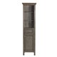 BRANTLEY 19″ X 70″ LINEN CABINET - Distressed Grey Finish