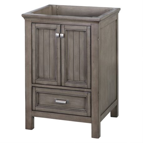 BRANTLEY 24" VANITY - Distressed Grey Finish
