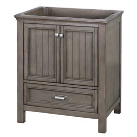 BRANTLEY 30" VANITY - Distressed Grey Finish