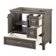 BRANTLEY 36" VANITY - Distressed Grey Finish