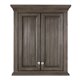 BRANTLEY 24″ X 28″ WALL CABINET - Distressed Grey Finish