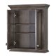 BRANTLEY 24″ X 28″ WALL CABINET - Distressed Grey Finish