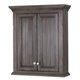 BRANTLEY 24″ X 28″ WALL CABINET - Distressed Grey Finish