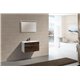 Fitto 32" Rose Wood Wall Mount Modern Bathroom Vanity
