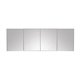 Kube 80" Mirrored Medicine Cabinet