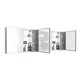 Kube 80" Mirrored Medicine Cabinet