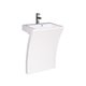 Sette 24" Acrylic Pedestal Sink