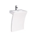 Sette 24" Acrylic Pedestal Sink