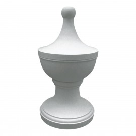 6 3/4OD x 13H x 6 15/16 BD Urn Finial