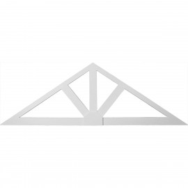 102W x 34H x 1 1/2P 8/12 Pitch Dublin Gable Pediment