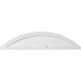 40W x 9H x 1 3/4P Elliptical Sunburst Pediment