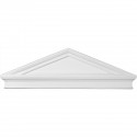 43 7/8W x 14 1/8H x 2 3/8P Combination Peaked Cap Pediment