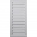 16W x 36H Vertical Gable Vent Louver Decorative