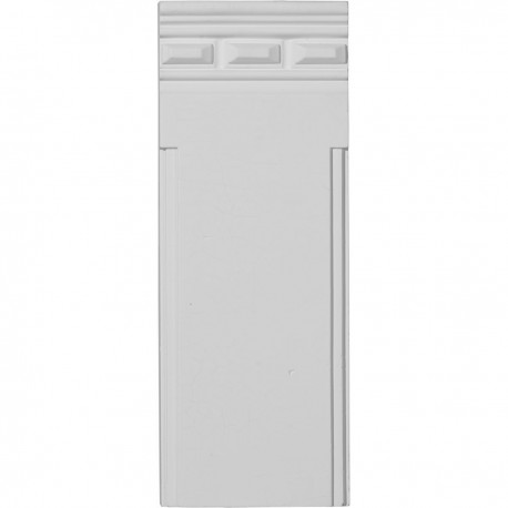 4 1/2W x 11 3/4H x 1 1/4P Devon Traditional Plinth Block