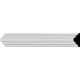 7/8H x 1/2P x 96L Classic Panel Moulding