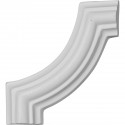 3 1/8W x 3 1/8H Wakefield Traditional Panel Moulding Corner