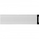 4 1/2H x 3/4P x 96L Lisbon Fluted Panel Moulding